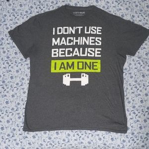 🔥 Men Large Gym Fitness Shirt